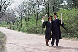 Graduates. Photo copyrighted. Courtesy of Films for Christ.