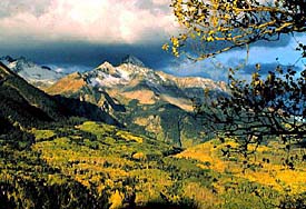Mountains in fall. Photo copyrighted.