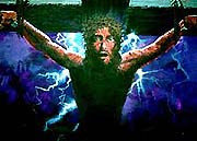 Jesus on the cross. Click here to read about Jesus. (Illustration copyrighted)