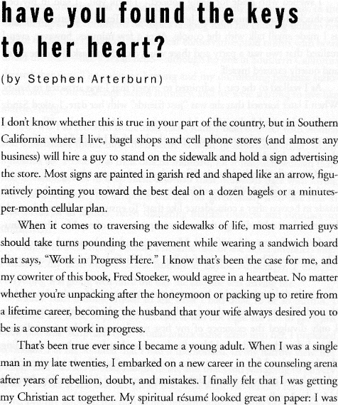 Intro 1 - Every Man’s Marriage