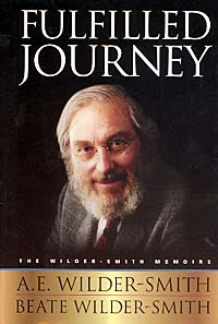 Book—Fulfilled Journey. Photo Dr. A.E. Wilder-Smith.