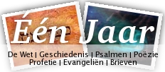 One Year Bible Reading Plan