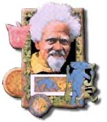 Jerald Gardener. Conisdered by many to be the Father of the modern Wiccan movement