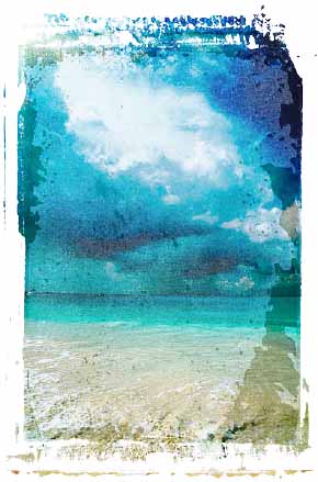 Beach. Illustration copyrighted.