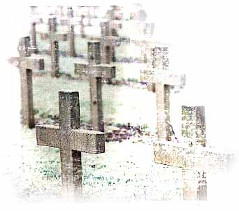 Cemetery. Illustration copyrighted.