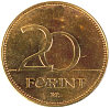 Hungarian coin. Illustration copyrighted.