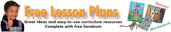 Free Lesson Plans - Copyright ChristianAnswers.Net