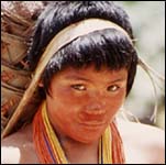 Rain forest native (photo copyrighted)