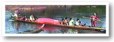 Dugout Canoe. Photo copyright by AAJ.