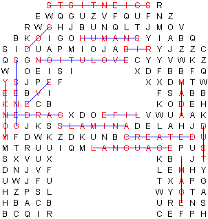 A is for Adam wordsearch - Copyright ChristianAnswers.Net