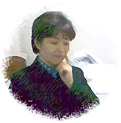 Korean woman. Illustration copyrighted.