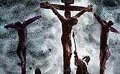 O sacrifício de Deus para o mundo. Sob copyright.