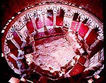 Beneath the Muslem Dome of the Rock. Photo copyrighted.