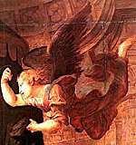 Raphael's interpretation of a winged angel.