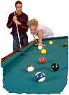 Couple Playing Pool