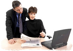 Office workers. Copyrighted ©. Licensed.