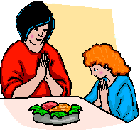 Prayer. Copyrighted illustration. Courtesy of Eden Communications.