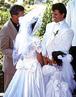 Wedding. Is marriage eternal? Photo copyrighted. Courtesy of Films for Christ.