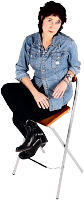 Woman Sitting. This woman is just a model and not related to any stories on this page. Illustration copyrighted.