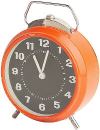 Alarm clock. Photo copyrighted.