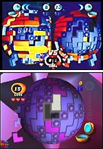 Screen Captures from 'Tetrisphere'