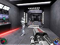 Screenshot from 'Jedi Knight II'