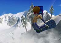 Screenshot from 'SSX Tricky'