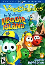 Mystery of Veggie Island, A VeggieTales Game.  Illustration copyrighted.