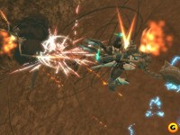 Zone of the Enders.  Illustration copyrighted.