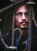 Johnny Depp in “The Ninth Gate”