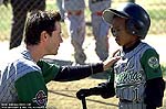 Keanu Reeves and DeWayne Warren in Hardball