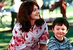 Drew Barrymore and Cody Arens in “Riding in Cars With Boys”