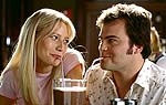 Gwyneth Paltrow and Jack Black in Shallow Hal