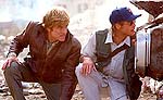 Robert Redford and Brad Pitt in Spy Game