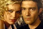 Rebecca Romijn Stamos and Antonio Banderas in “Femme Fatale”