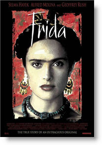 Frida poster. Copyright, Miramax Films
