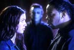 Bianca Kajlich and Busta Rhymes in “Halloween: Resurrection”