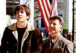 Jake Gyllenhaal and Dustin Hoffman in Moonlight Mile