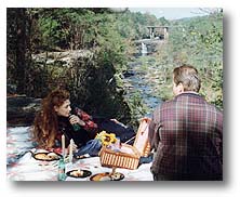 Peter DeLuise and Jamie Hendrix Colins in “Southern Heart”