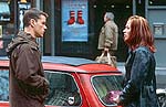 Matt Damon and Franka Potente in The Bourne Identity