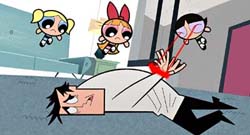 Scene from “The Powerpuff Girls Movie”