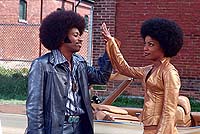 Eddie Griffin and Aunjanue Ellis in “Undercover Brother”