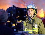 Pastor/Firefighter Tim Dorsch in “Warriors of the Flames”