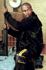 DMX in Cradle to the Grave, courtesy Warner Brothers