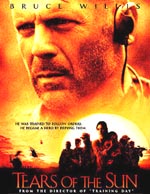 Bruce Willis in Tears of the Sun, courtesy Revolution Studios