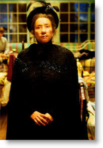 Emma Thompson in Nanny McPhee. Copyrighted.