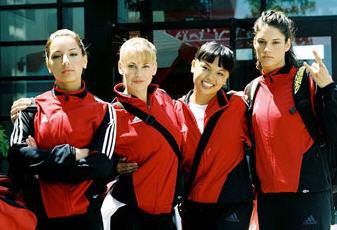 Actresses in STICK IT. Copyright, Touchtone Pictures.