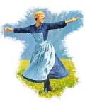 Julie Andrews in “The Sound of Music”