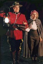 Scene from Dudley Do Right, co-starring Sarah Jessica Parker