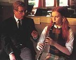 Mr. Holland teaches a student